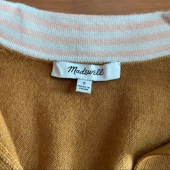 Madewell Colorblock Polo Sweater - Picture 5 of 6